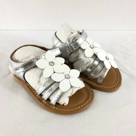 Pazitos Other - Pazitos Toddler Girls Sandals Leather Strappy 5